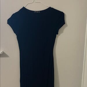 Classic Black Midi Dress